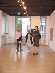 Vernissage und Finissage in der Galerie Claudine Hohl, Zürich ZH, Schweiz