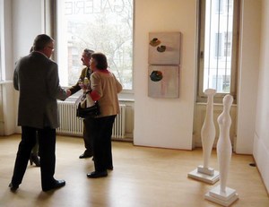 Vernissage à la Galerie Claudine Hohl, Zürich ZH, Suisse